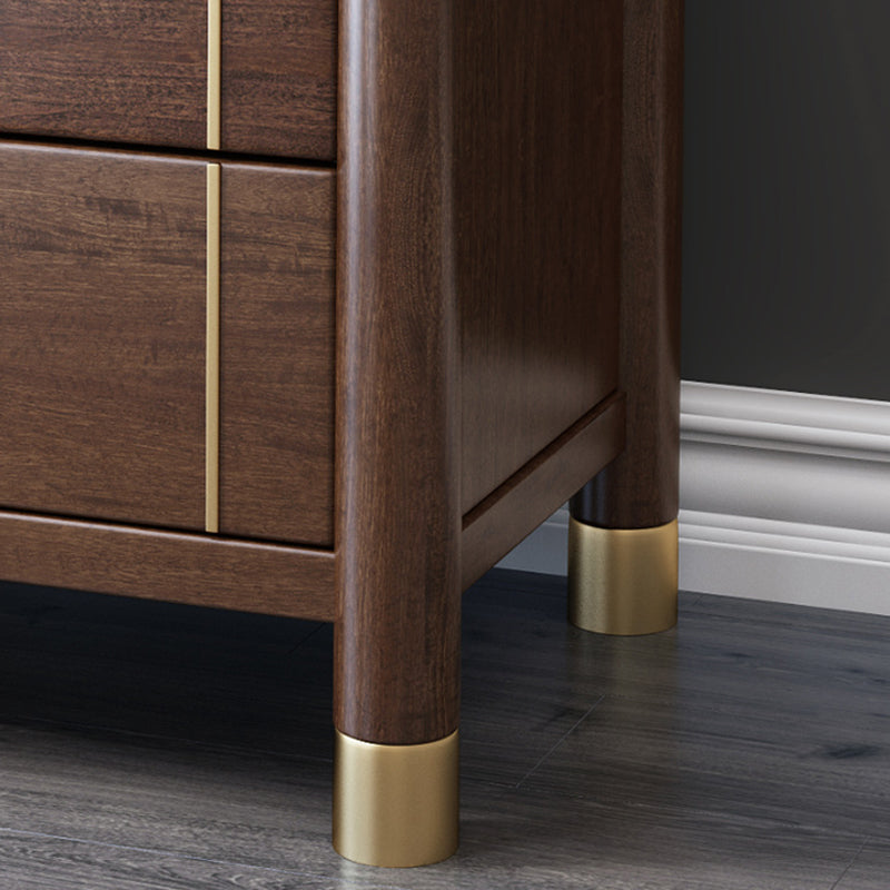 Comodino tradizionale accento di accento in legno comodino