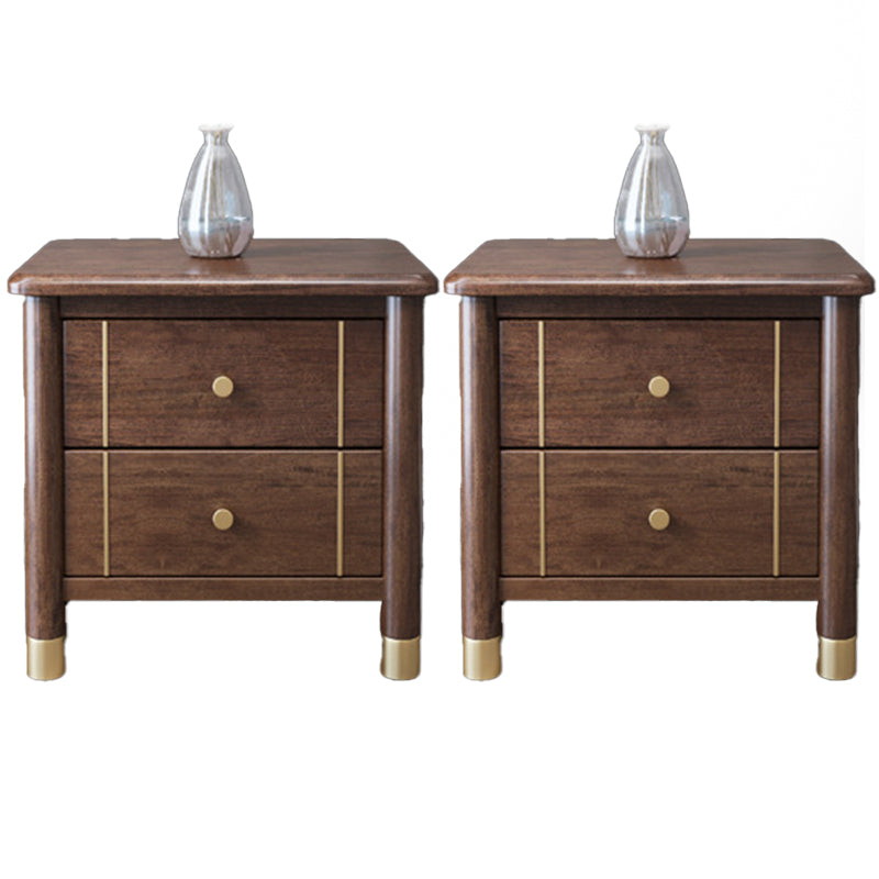 Comodino tradizionale accento di accento in legno comodino