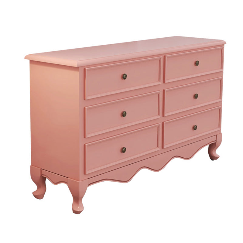 Coastal Dresser Manufactured Wood Storage Chest Dresser for Bedroom