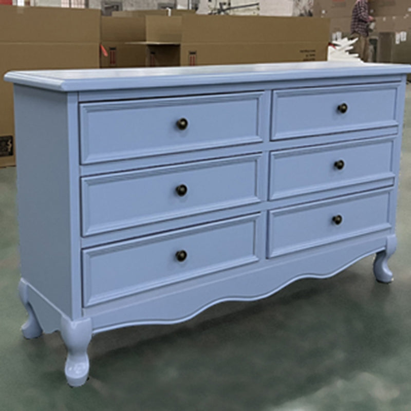Coastal Dresser Manufactured Wood Storage Chest Dresser for Bedroom