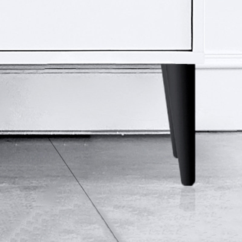 Cassettiera contemporanea da 13,65 pollici di larghezza con 4/7 cassetti