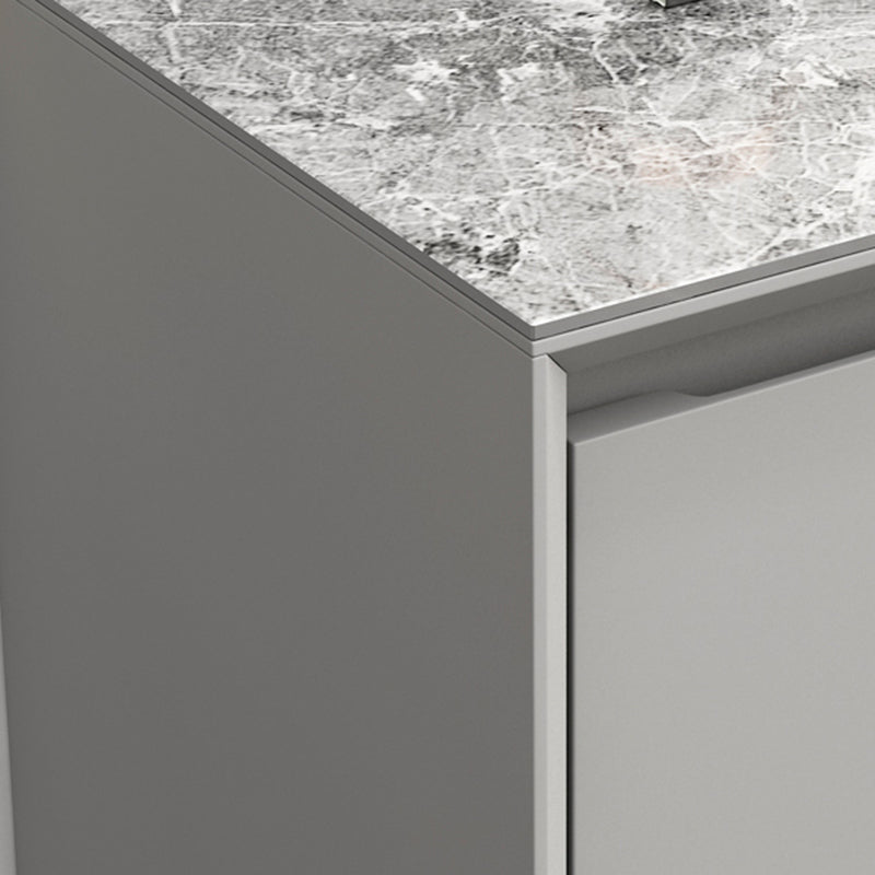 Cassettiera moderna in pietra da 15,6 pollici di larghezza con 3/6 cassetti