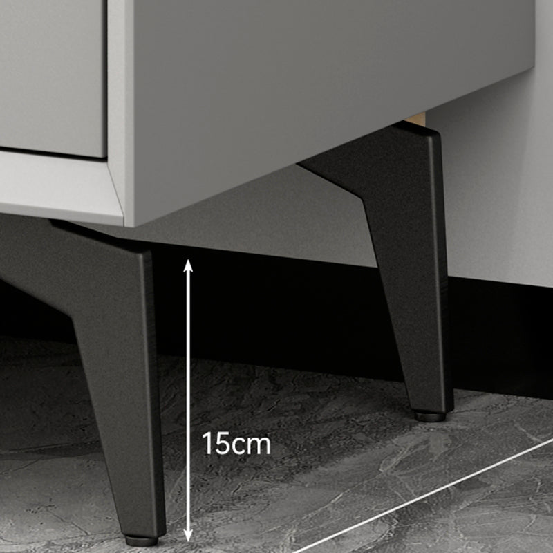 Cassettiera moderna in pietra da 15,6 pollici di larghezza con 3/6 cassetti