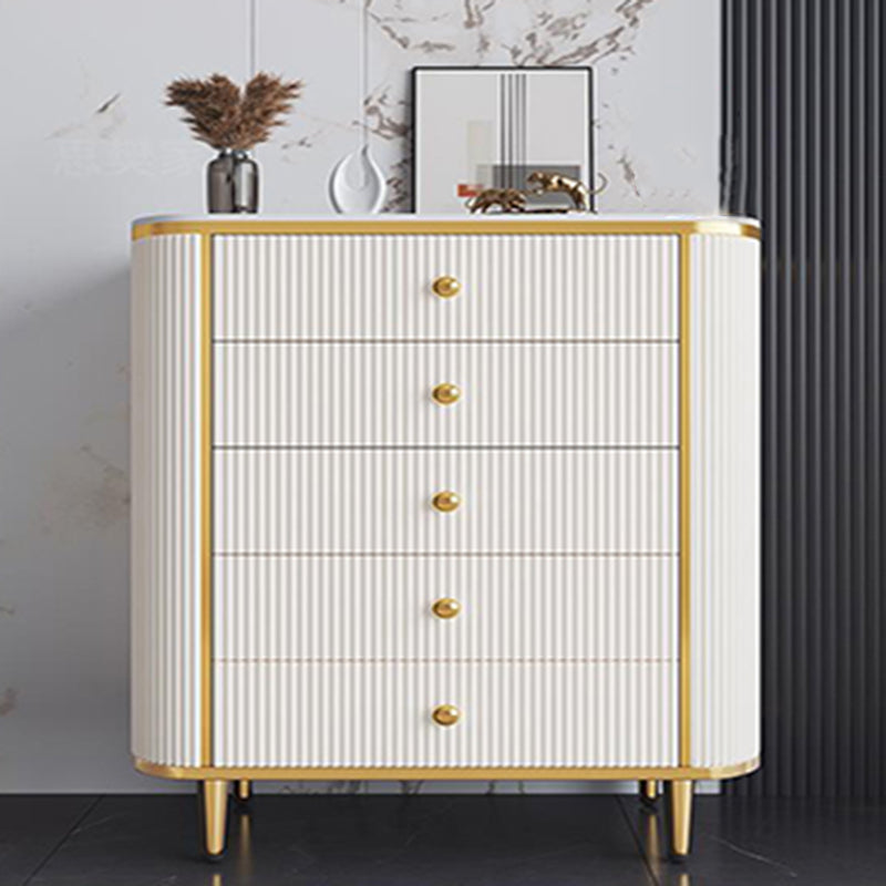 14.82-inch Width Glam Storage Chest Stone Dresser with 5/6 Drawers Clearhalo 'Bedroom Furniture' 'Dressers & Chests' 'dressers_chests' 'furn' 'furn_dressers_chests' 'Furniture' 6136111