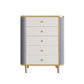 14.82-inch Width Glam Storage Chest Stone Dresser with 5/6 Drawers Clearhalo 'Bedroom Furniture' 'Dressers & Chests' 'dressers_chests' 'furn' 'furn_dressers_chests' 'Furniture' 6136114
