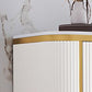 14.82-inch Width Glam Storage Chest Stone Dresser with 5/6 Drawers Clearhalo 'Bedroom Furniture' 'Dressers & Chests' 'dressers_chests' 'furn' 'furn_dressers_chests' 'Furniture' 6136121