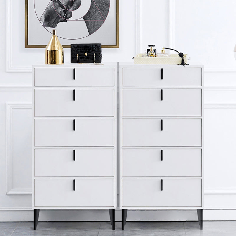 Commode contemporaine de 13,65 pouces de largeur avec 3/4/5 tiroirs