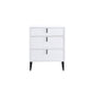 Commode contemporaine de 13,65 pouces de largeur avec 3/4/5 tiroirs