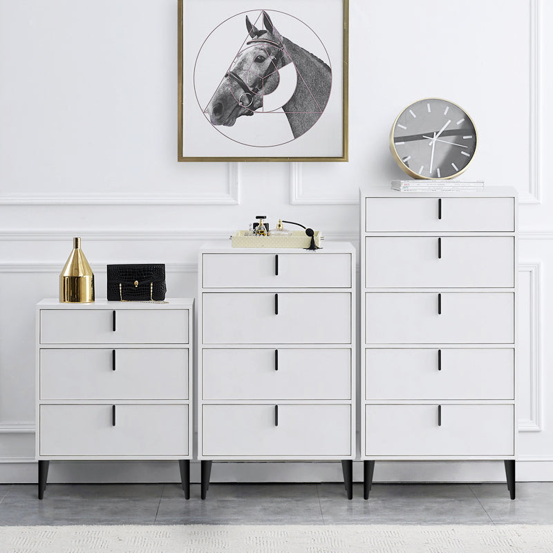 Commode contemporaine de 13,65 pouces de largeur avec 3/4/5 tiroirs