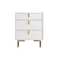 Commode contemporaine de 13,65 pouces de largeur avec 3/4/5 tiroirs