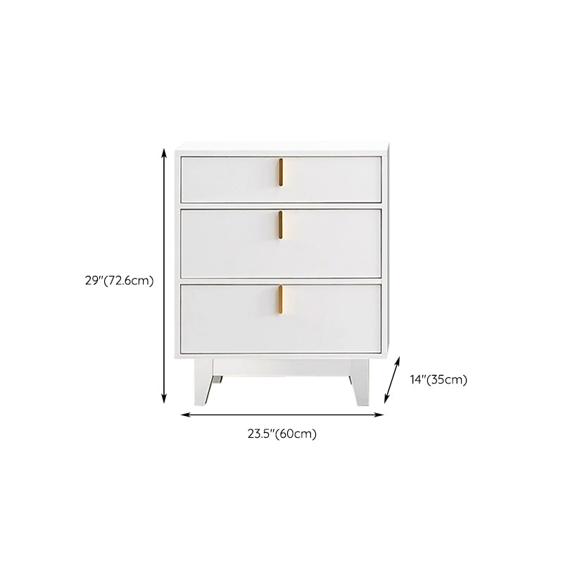 Commode contemporaine de 13,65 pouces de largeur avec 3/4/5 tiroirs