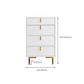 Commode contemporaine de 13,65 pouces de largeur avec 3/4/5 tiroirs