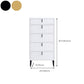 Commode contemporaine de 13,65 pouces de largeur avec 3/4/5 tiroirs