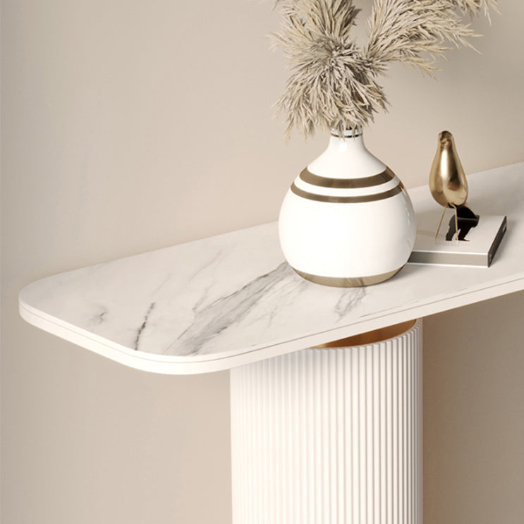 Consola Glam Tabla 15.74 "Mesa de sofá de la consola rectangular W para Hall