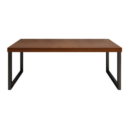 Industrial Home Rectangular Office Desk Solid Wood Writing Desk 70.9"L x 31.5"W x 29.5"H Clearhalo 'furn' 'furn_office_desk' 'Furniture' 'Office Desks' 'Office Furniture' 'office_desk' 6136658
