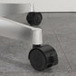 Escritorio de pie de madera artificial con ruedas de ruedas de ruedas para dormitorio para dormitorio