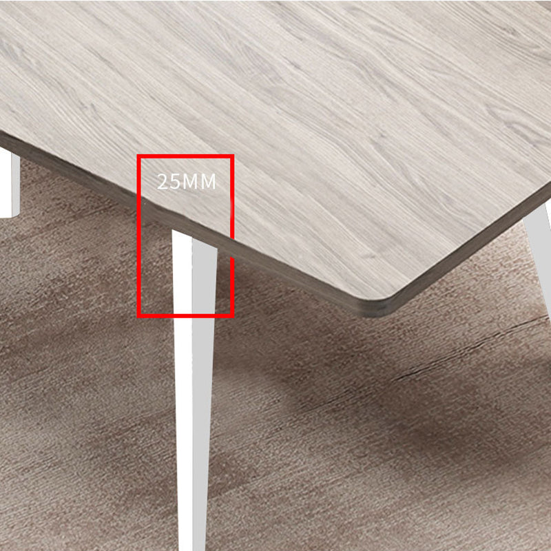 HAPPRESSO L Bureau exécutif de la forme de bureau artificiel Bureau de bureau de bureau