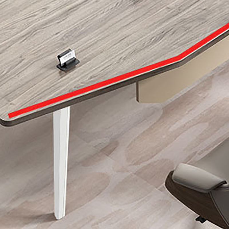 HAPPRESSO L Bureau exécutif de la forme de bureau artificiel Bureau de bureau de bureau