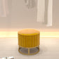 Glam Pouf Ottoman Velvet Upholstered Tear Resistant Round Ottoman with Chair Legs Clearhalo 'furn' 'furn_ottomans_poufs' 'Furniture' 'Living Room Furniture' 'Ottomans & Poufs' 'ottomans_poufs' 6136795