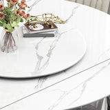 Tavolo da pranzo a piedistallo contemporaneo tavolo da pranzo rotondo per casa