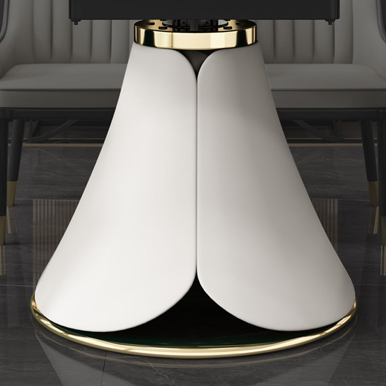 Tavolo da pranzo a piedistallo contemporaneo tavolo da pranzo rotondo per casa