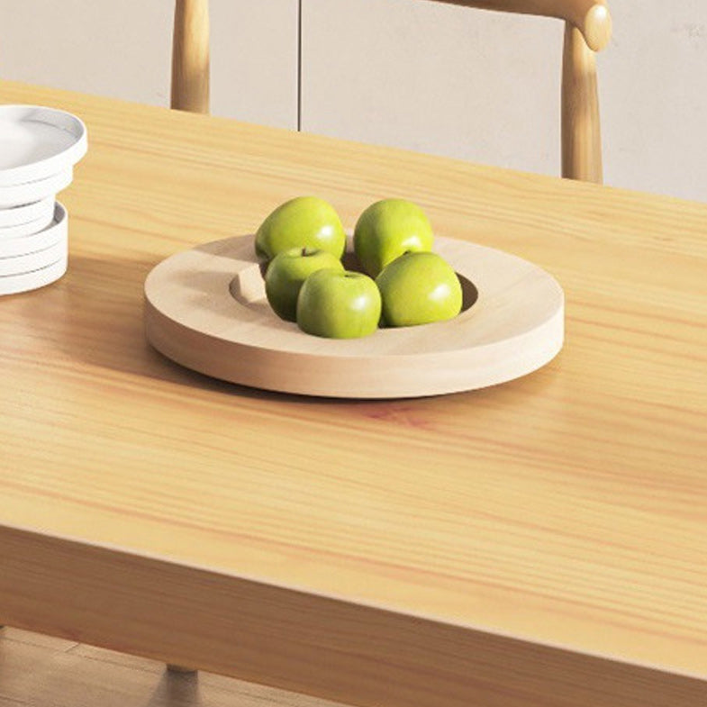 Sled Base Dining Table Contemporary Wood Dining Table for Home Clearhalo 'Dining Tables & Seating' 'Dining Tables' 'dining_table' 'furn' 'furn_dining_table' 'Furniture' 'Kitchen & Dining Furniture' 6137101