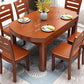 Contemporary Dinner Table Wood 4 Legs Dining Room Table for Home