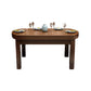 Contemporary Dinner Table Wood 4 Legs Dining Room Table for Home