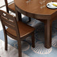 Contemporary Dinner Table Wood 4 Legs Dining Room Table for Home