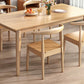 Contemporary Round Dining Table Solid Wood Dinner Table with 4 Legs Clearhalo 'Dining Tables & Seating' 'Dining Tables' 'dining_table' 'furn' 'furn_dining_table' 'Furniture' 'Kitchen & Dining Furniture' 6137200