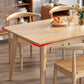 Contemporary Round Dining Table Solid Wood Dinner Table with 4 Legs Clearhalo 'Dining Tables & Seating' 'Dining Tables' 'dining_table' 'furn' 'furn_dining_table' 'Furniture' 'Kitchen & Dining Furniture' 6137204