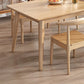 Contemporary Round Dining Table Solid Wood Dinner Table with 4 Legs Clearhalo 'Dining Tables & Seating' 'Dining Tables' 'dining_table' 'furn' 'furn_dining_table' 'Furniture' 'Kitchen & Dining Furniture' 6137205