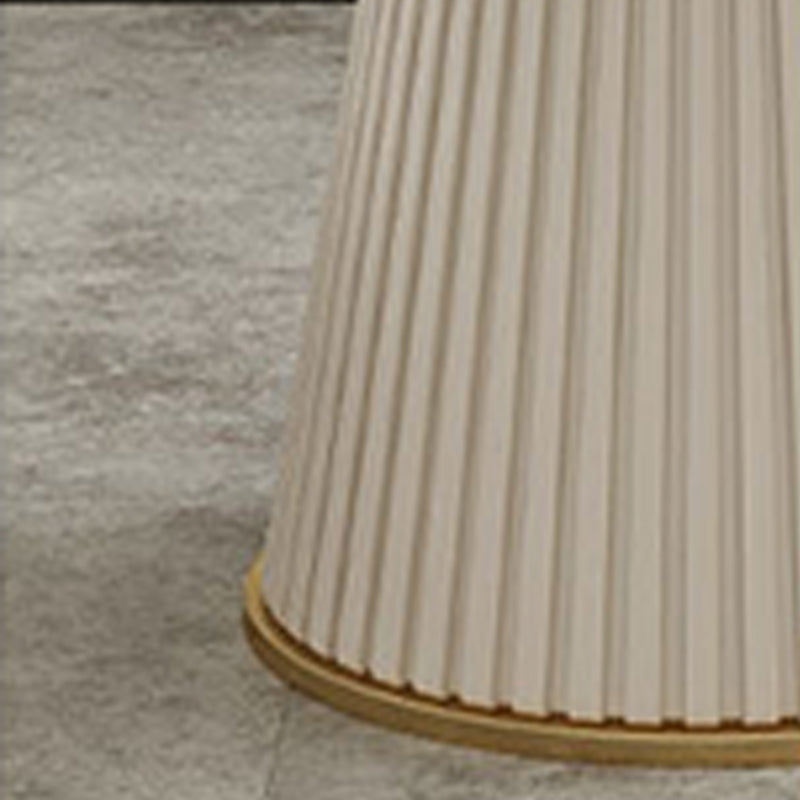 Mesa de pedestal moderna base de comedor de acero para la cocina casera