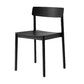 Modern Style Chairs Armless Dining Chairs with Wooden Legs for Kitchen