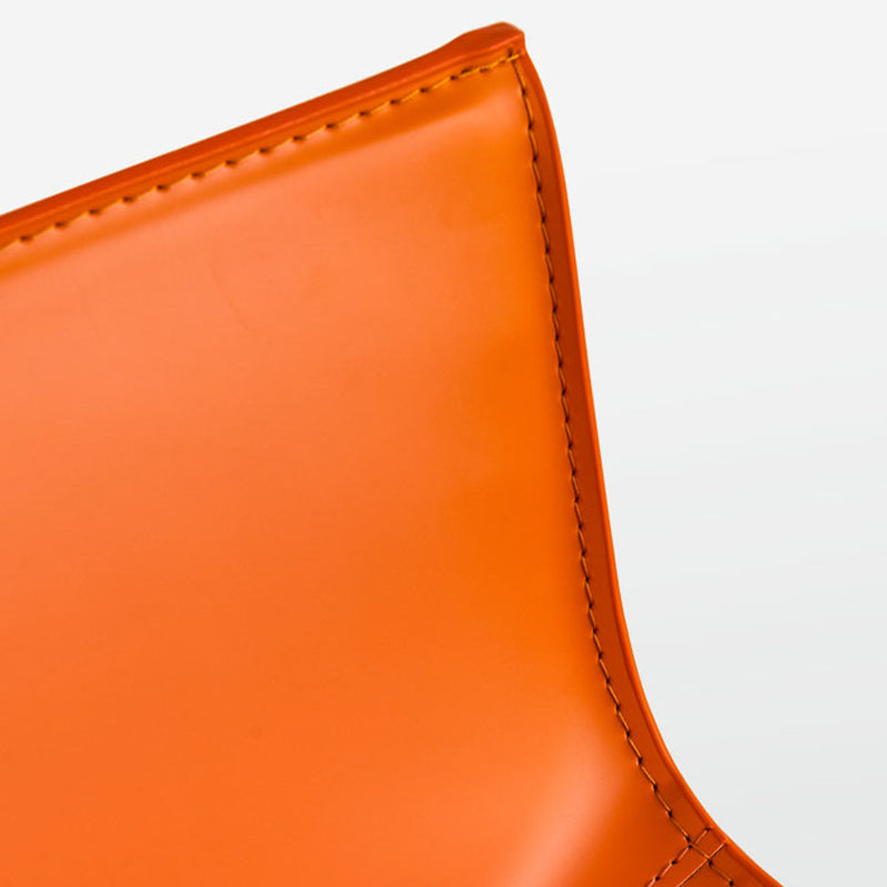 Faux Leder Essstühle gepolsterte moderne Essarmstuhl gepolstert