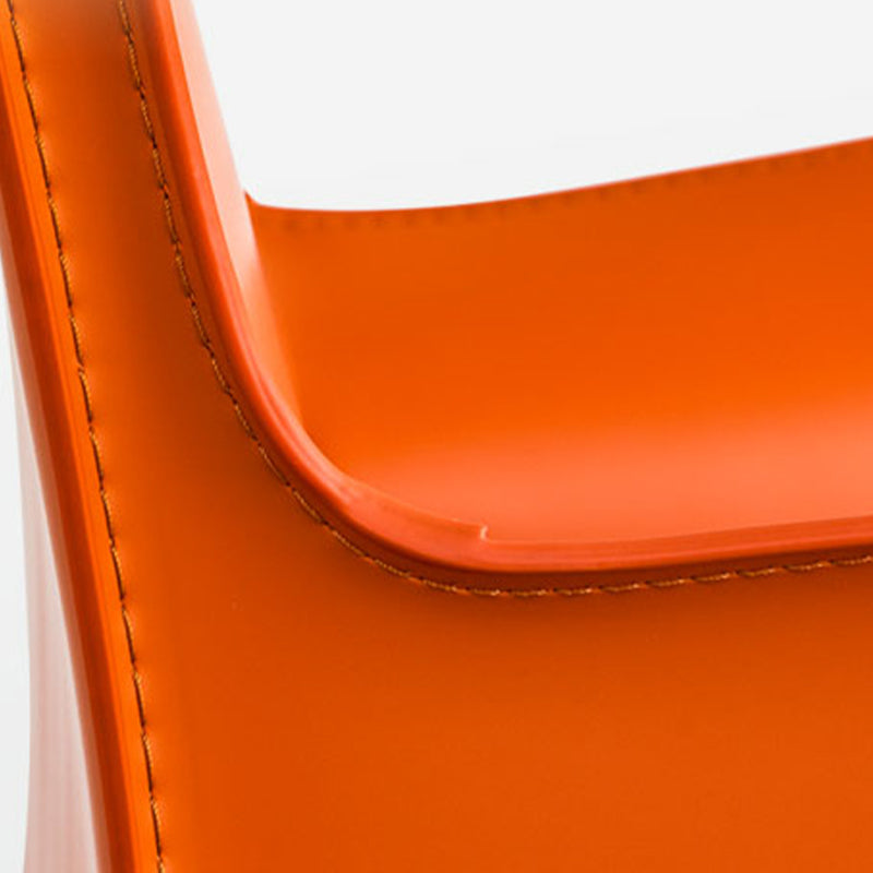 Faux Leder Essstühle gepolsterte moderne Essarmstuhl gepolstert