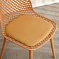 Nordic Cross Back Side Chair Plastic Indoor Chair for Dining Room Bedroom Clearhalo 'Dining Chairs' 'Dining Tables & Seating' 'dining_chair' 'furn' 'furn_dining_chair' 'Furniture' 'Kitchen & Dining Furniture' 6138239
