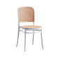 Nordic Open Back Side Chair Plastic Indoor Chair for Dining Room Bedroom