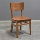 Industriële armloze eetkamerstoelen Solid Wood Dining Side Stoel