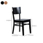 Industriële armloze eetkamerstoelen Solid Wood Dining Side Stoel