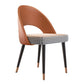 Open Back Armless Dining Chairs Glam Style Home Dining Side Chair
