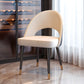 Open Back Armless Dining Chairs Glam Style Home Dining Side Chair