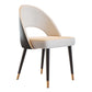Open Back Armless Dining Chairs Glam Style Home Dining Side Chair