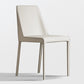 Contemporary Home Upholstered Side Chair Matte Finish Dining Chair Ivory 1 Piece Clearhalo 'Dining Chairs' 'Dining Tables & Seating' 'dining_chair' 'furn' 'furn_dining_chair' 'Furniture' 'Kitchen & Dining Furniture' 6138589