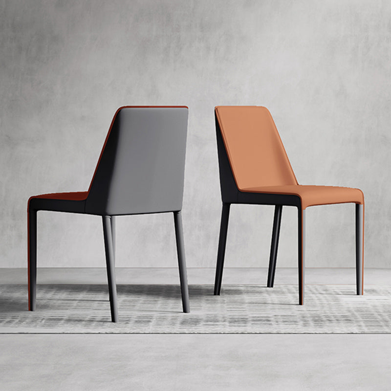 Contemporary Home Upholstered Side Chair Matte Finish Dining Chair Clearhalo 'Dining Chairs' 'Dining Tables & Seating' 'dining_chair' 'furn' 'furn_dining_chair' 'Furniture' 'Kitchen & Dining Furniture' 6138593