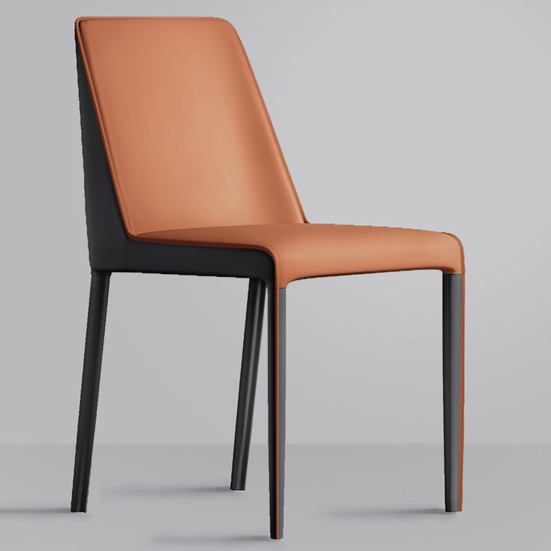 Contemporary Home Upholstered Side Chair Matte Finish Dining Chair Clearhalo 'Dining Chairs' 'Dining Tables & Seating' 'dining_chair' 'furn' 'furn_dining_chair' 'Furniture' 'Kitchen & Dining Furniture' 6138594