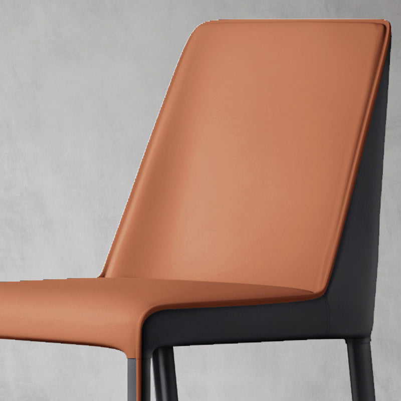 Contemporary Home Upholstered Side Chair Matte Finish Dining Chair Clearhalo 'Dining Chairs' 'Dining Tables & Seating' 'dining_chair' 'furn' 'furn_dining_chair' 'Furniture' 'Kitchen & Dining Furniture' 6138599
