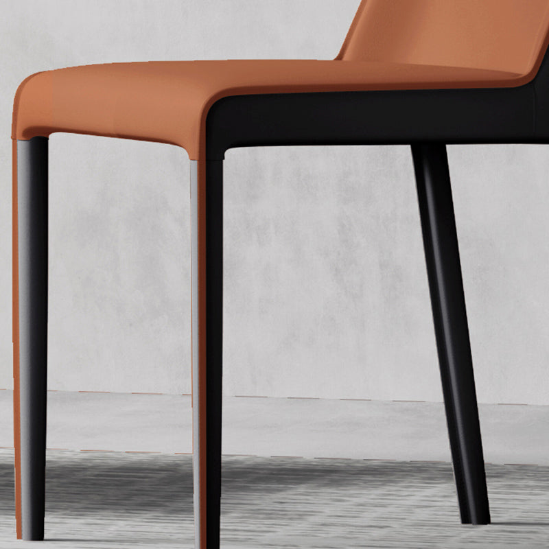 Contemporary Home Upholstered Side Chair Matte Finish Dining Chair Clearhalo 'Dining Chairs' 'Dining Tables & Seating' 'dining_chair' 'furn' 'furn_dining_chair' 'Furniture' 'Kitchen & Dining Furniture' 6138602