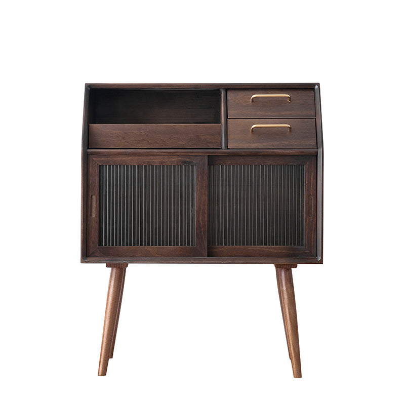 Poids de tiroirs modernes Portes coulissantes Buffet Buffet Buffet Tableau 17 "W x 39" H