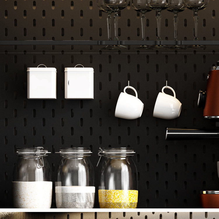 Black Engineered Wood Buffet Server with Drawers Modern Dining Server Clearhalo 'buffet_sideboard' 'Buffets & Sideboards' 'furn' 'furn_buffet_sideboard' 'Furniture' 'Kitchen & Dining Furniture' 6139206